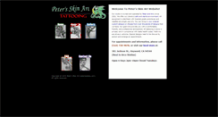 Desktop Screenshot of peterstattoo.com
